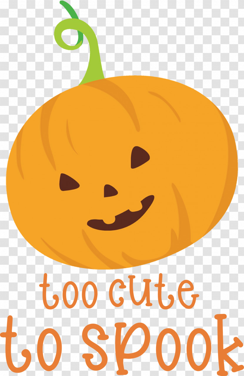 Halloween Too Cute To Spook Spook Transparent PNG