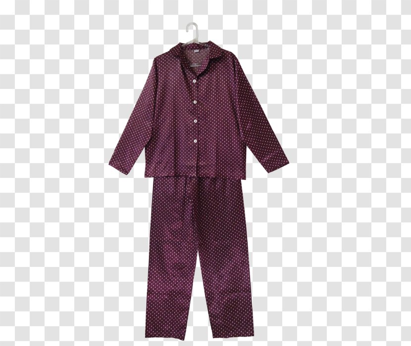 Pajamas Sleeve Dress Outerwear - Magenta Transparent PNG
