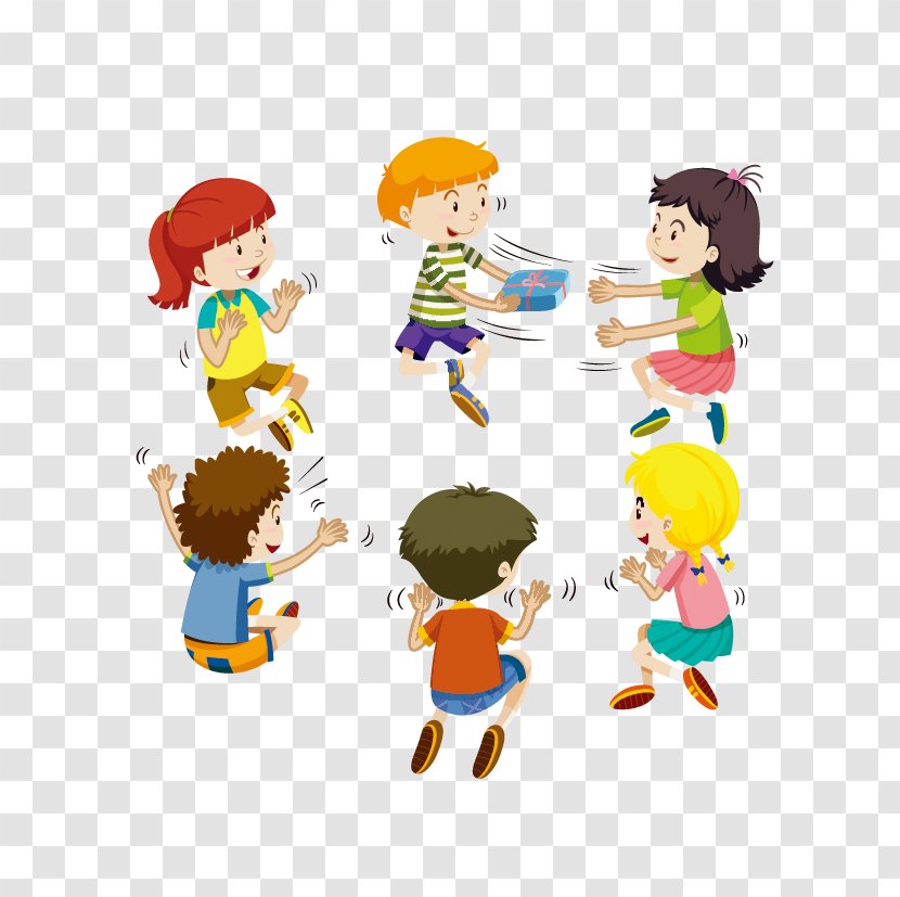 Game Play Child Illustration - Student Creative Transparent PNG