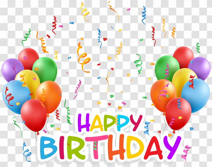 Birthday Cake Balloon Happy To You Clip Art Transparent PNG