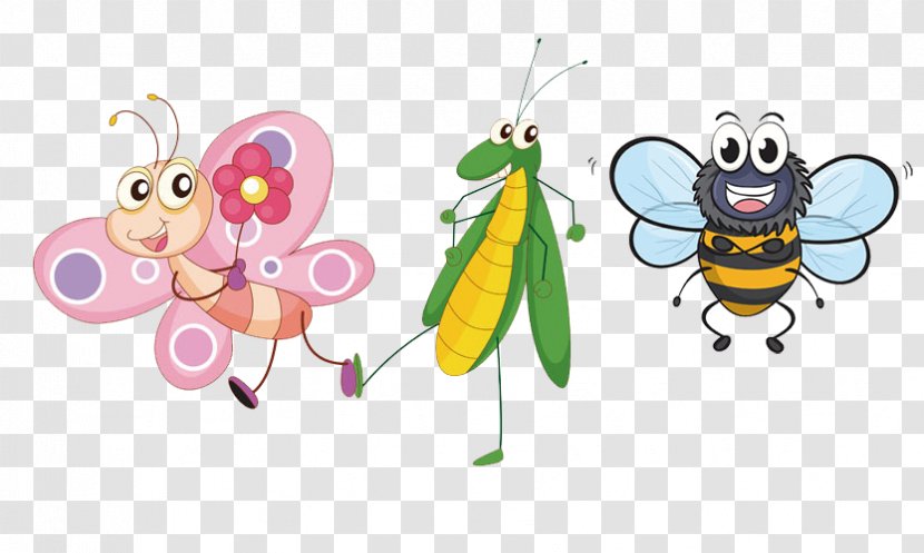 Insect Bee Cartoon - Insects Transparent PNG