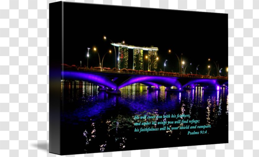 Display Device Violet Purple Advertising - Night City Transparent PNG