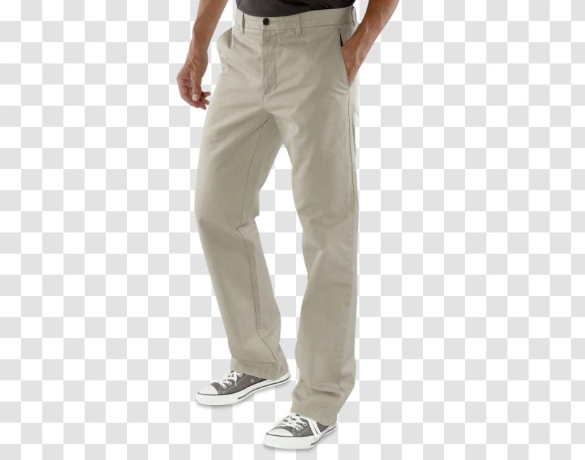 Jeans T-shirt Clothing Ralph Lauren Corporation Dress Shirt - Beige Trousers Transparent PNG