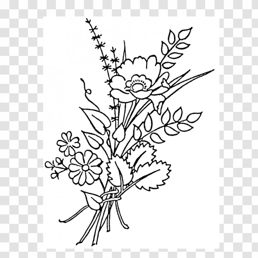 Twig Plant Stem Leaf Line Art Flower - Tree Transparent PNG