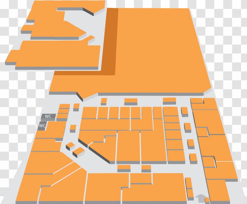 PC Mandarinas Plan Floor Pattern - Automated Teller Machine - Mandarine Transparent PNG