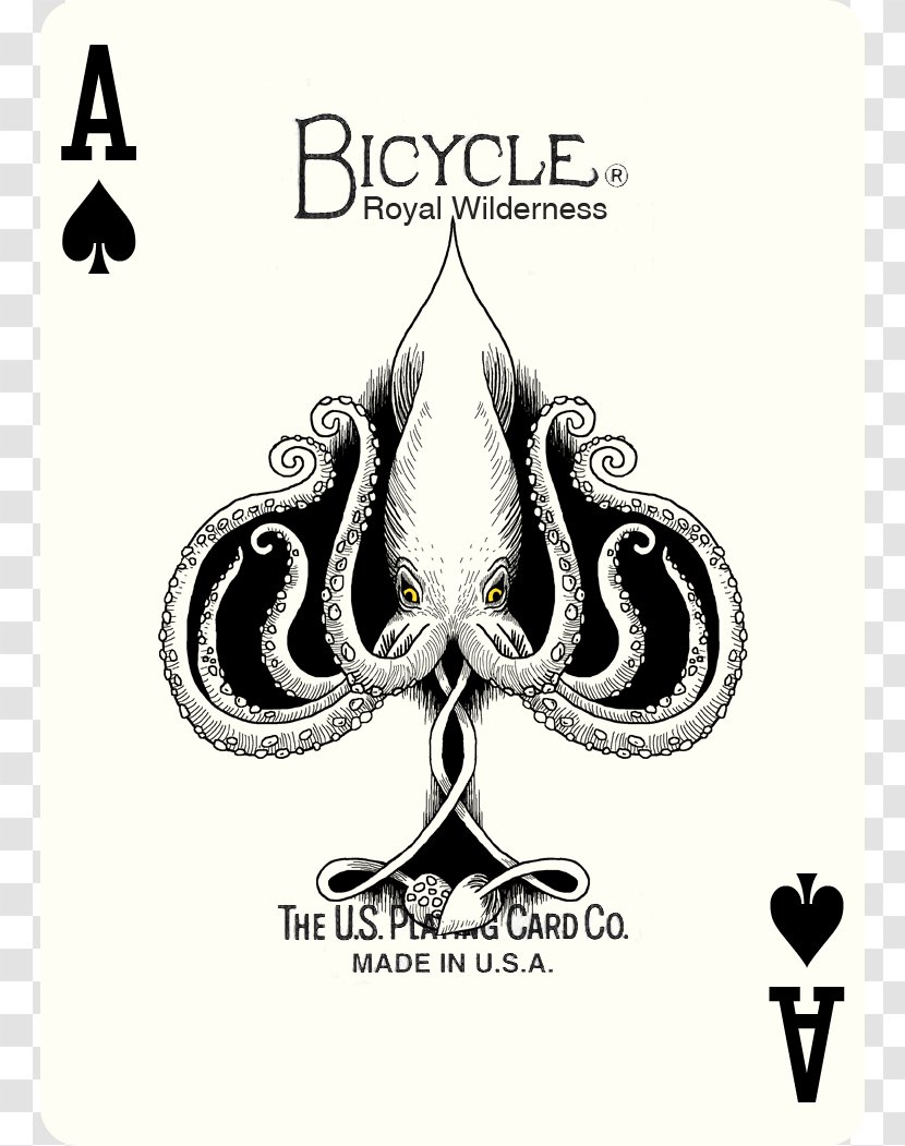 Playing Card Ace Of Spades Suit - Flower Transparent PNG