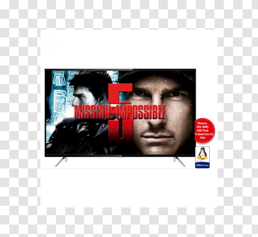 Tom Cruise Mission: Impossible – Rogue Nation Ethan Hunt Film - Display Advertising - Tv Smart Transparent PNG