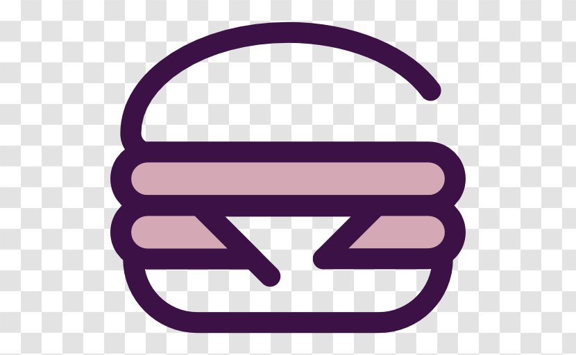 Hamburger Fast Food Junk Cheeseburger - Magenta - Hamburg Vector Transparent PNG