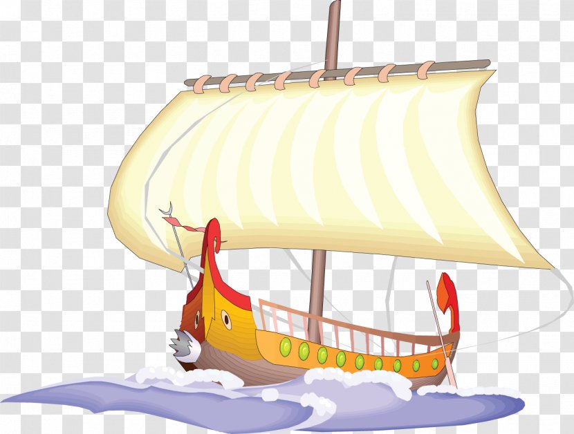 Viking Ships Caravel Dromon Longship - Boat - Summer Sale Illustration Transparent PNG