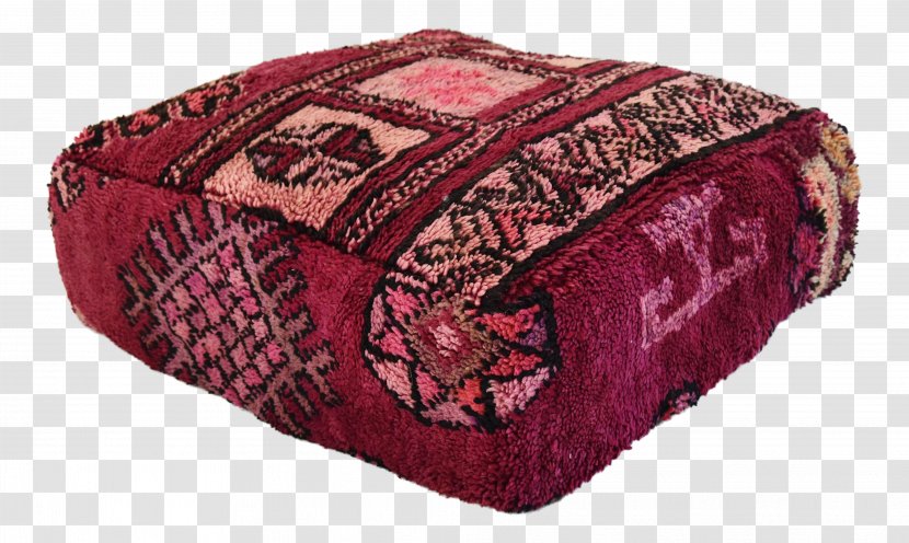 Boujad Carpet Tuffet Kilim Textile - Tailor - Plush Transparent PNG