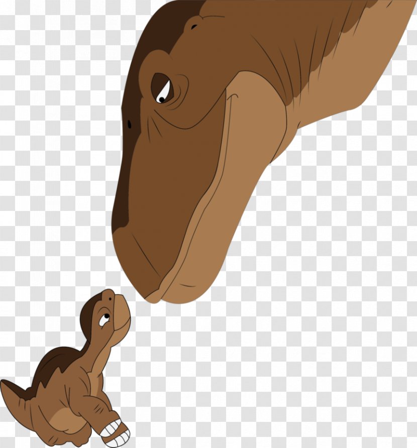 Canidae Tyrannosaurus Dog Cartoon - Mammal - Little Foot Transparent PNG