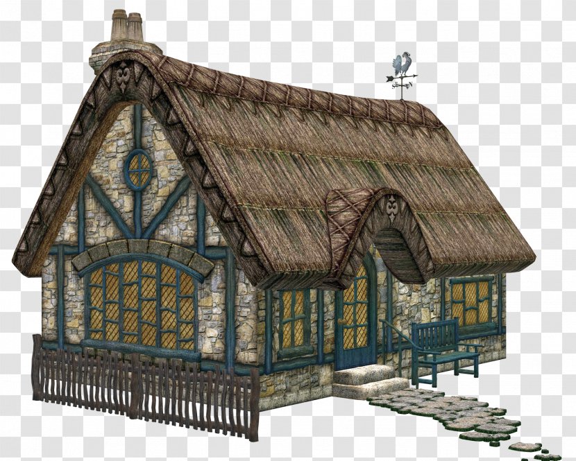 Cottage Fairy Tale House - Stock Photography Transparent PNG