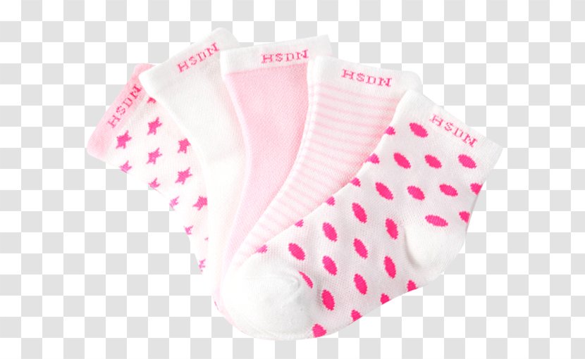 Sock White Hosiery Clothing - Designer - Pink Baby Socks Transparent PNG