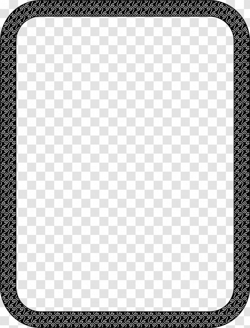 Clip Art - Monochrome - Border Transparent PNG