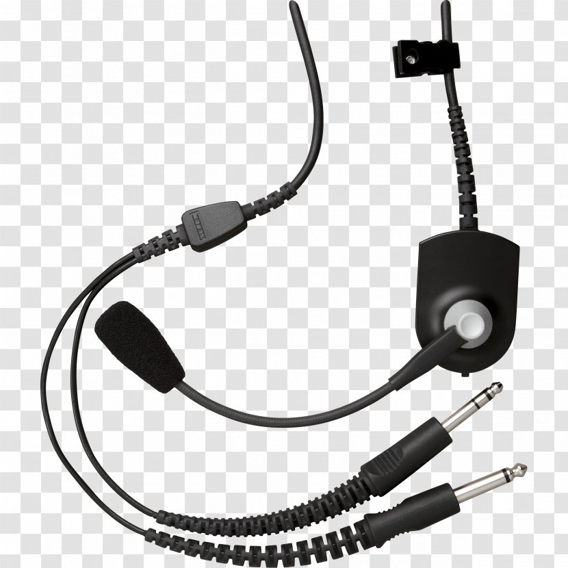 Microphone Active Noise Control Headset Headphones - Electronics Accessory Transparent PNG