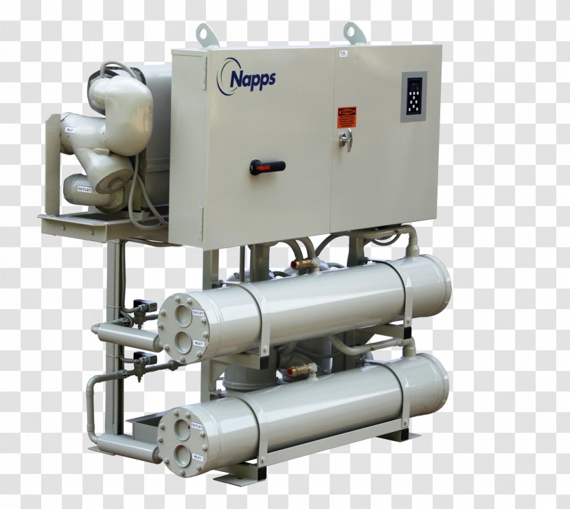 Water Chiller Cooling Machine Trane - Centrifugal Compressor - Thermal Expansion Valve Transparent PNG