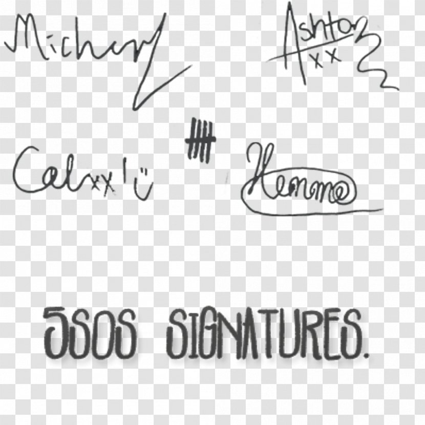 5 Seconds Of Summer Youngblood Signature Information - Text - Sos Transparent PNG