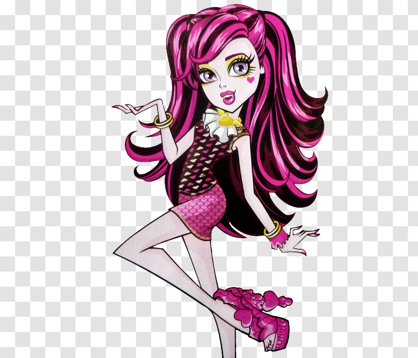 Frankie Stein Monster High Doll Ever After - Watercolor - Venus Love Transparent PNG