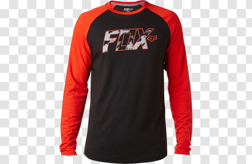 Long-sleeved T-shirt Clothing Fox Racing - Jeans Transparent PNG