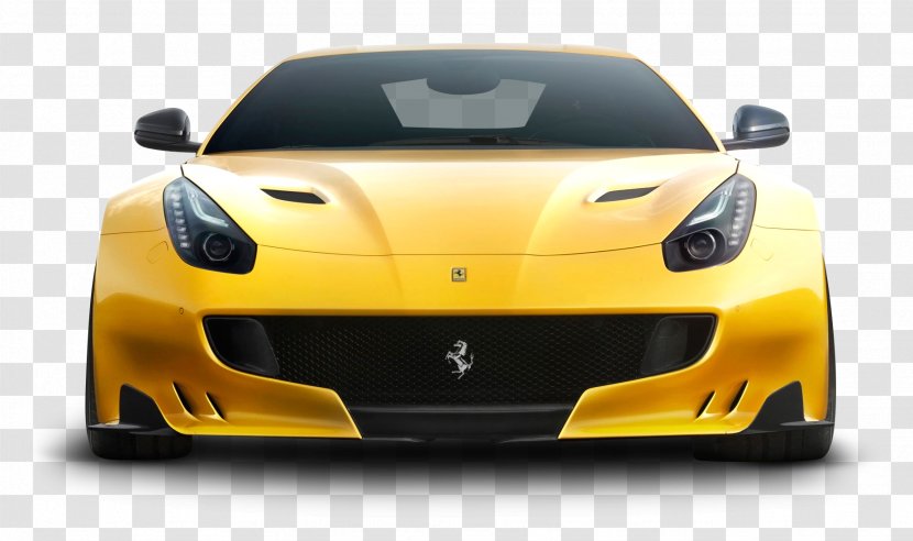 Ferrari F12 Sports Car California - Bumper Transparent PNG