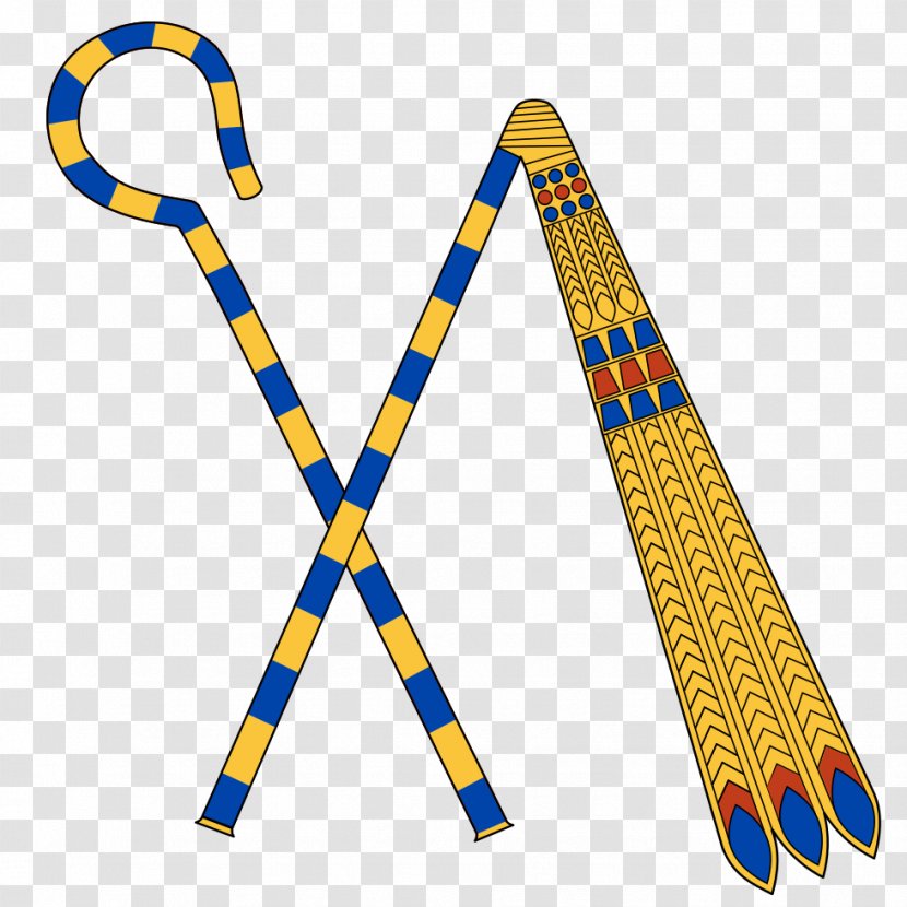 Ancient Egypt Old Kingdom Of Crook And Flail Pharaoh Shepherd's - Tree - Cartoon Transparent PNG