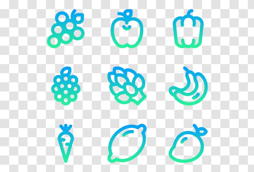 Clip Art - Technology - Fruits And Vegetables Vector Transparent PNG