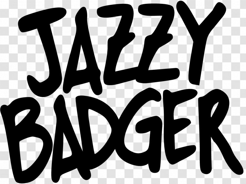 T-shirt Jazzy Badger Jacket Vintage Clothing - Logo - Jazz Transparent PNG