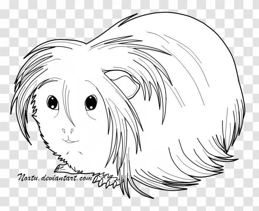 Drawing SafeSearch Monochrome Photography - Watercolor - Guinea Pig Transparent PNG