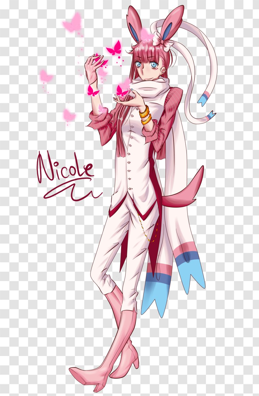 Sylveon Pokémon X And Y Moe Anthropomorphism Omega Ruby Alpha Sapphire - Tree - Little Witch Transparent PNG
