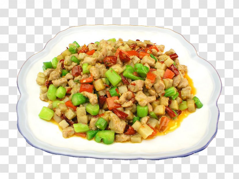 Kung Pao Chicken Fried Rice Chinese Cuisine Vegetarian Beef - Food - Taro Burst Cow Grain Transparent PNG