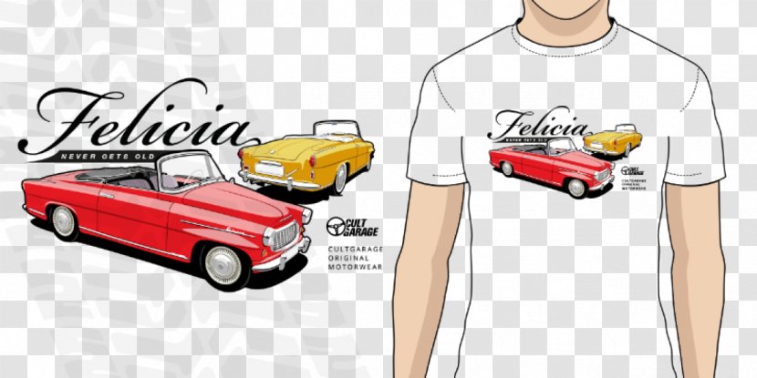T-shirt Car Motor Vehicle - Top Transparent PNG