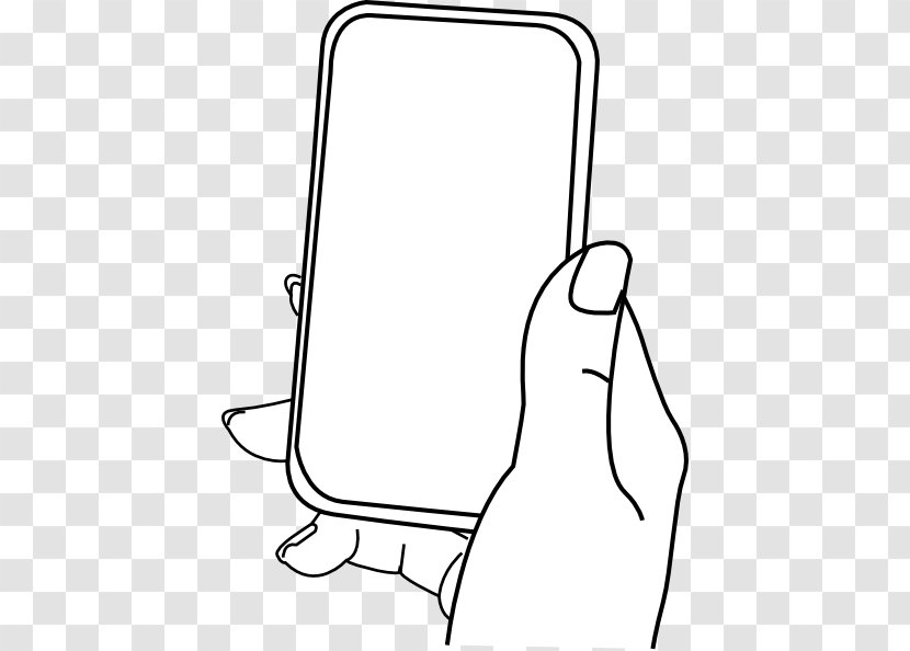 IPhone 6 Drawing Text Messaging Clip Art - Smartphone - Texting Cliparts Transparent PNG