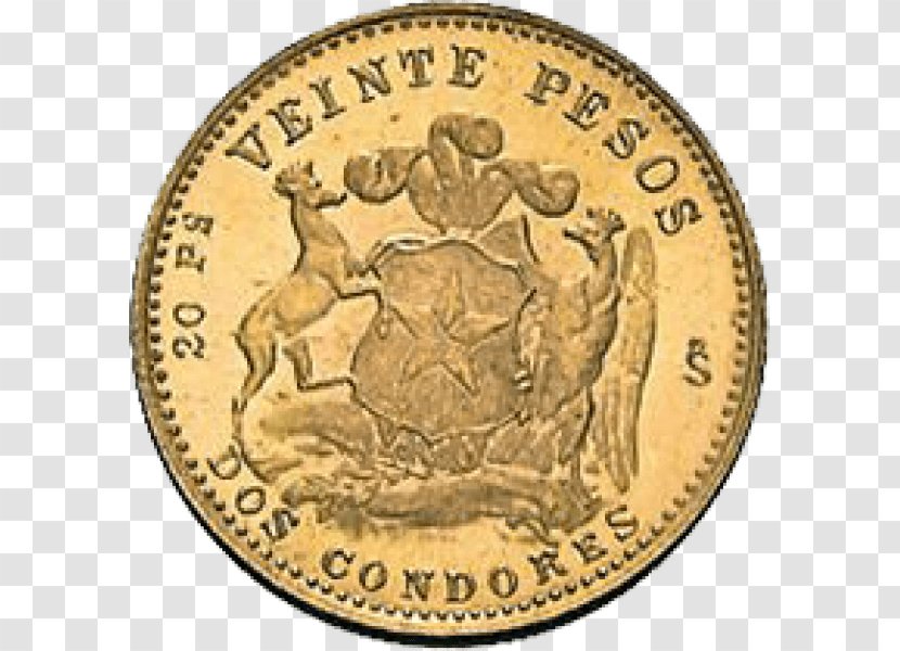 Gold Coin Dollar Sovereign - Bullion Transparent PNG