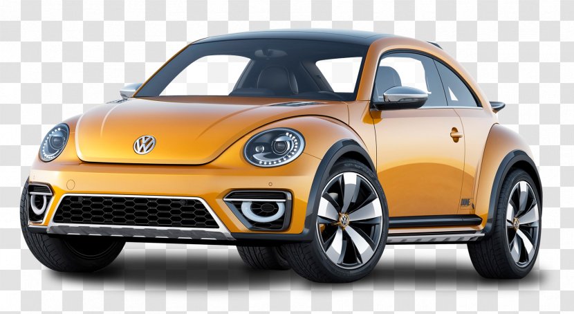 2016 Volkswagen Beetle Car New Touran - Mid Size - Dune Orange Transparent PNG
