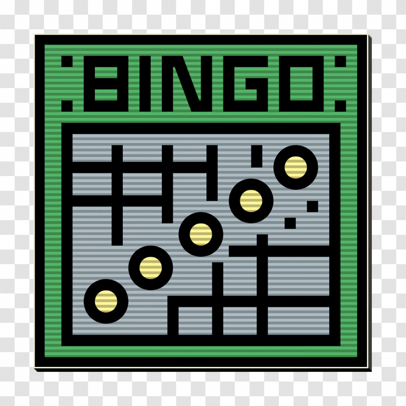 Lotto Icon Bingo Icon Transparent PNG