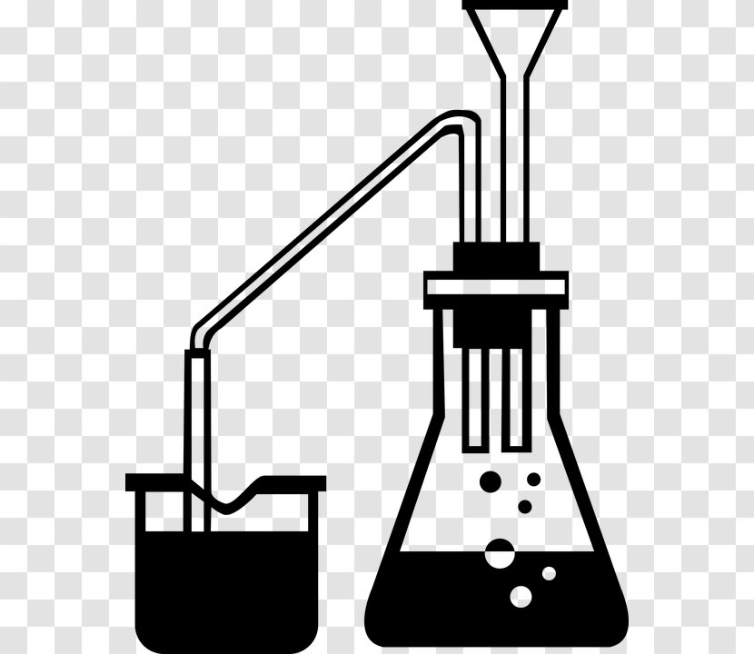 Beaker Cartoon - Laboratory - Equipment Flask Transparent PNG