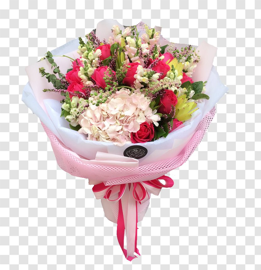 Garden Roses Flower Bouquet Designer - Floristry - Free Buckle Creative Of Flowers Transparent PNG