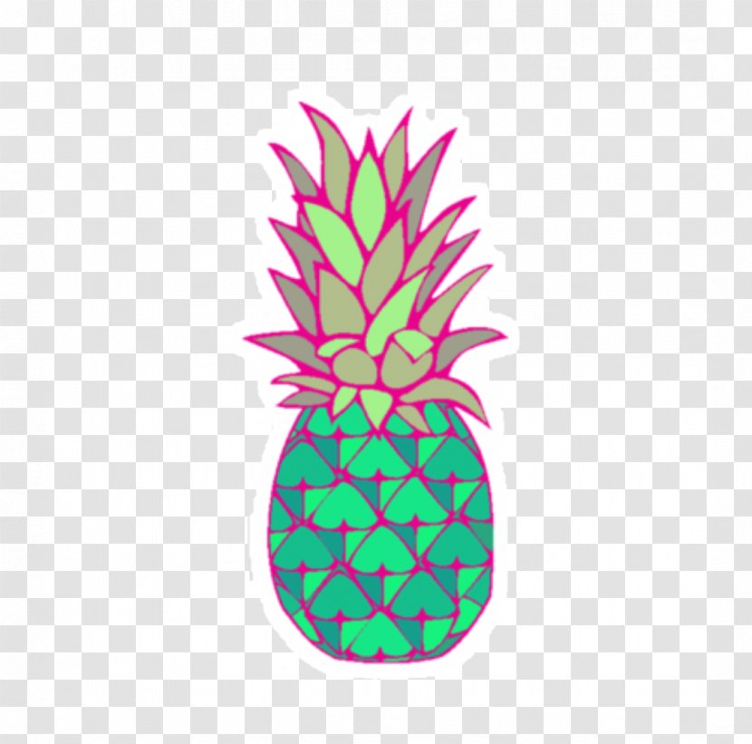 Clip Art Pineapple Sticker Image Decal - Leaf Transparent PNG