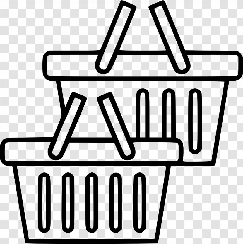 Les Arcs Clip Art - Line - Shopping Basket Transparent PNG