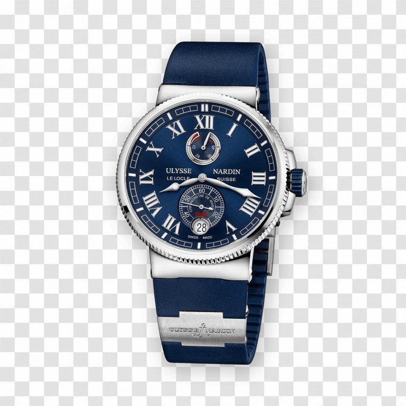 Ulysse Nardin Chronometer Watch Marine COSC - Buckle - Watches Transparent PNG