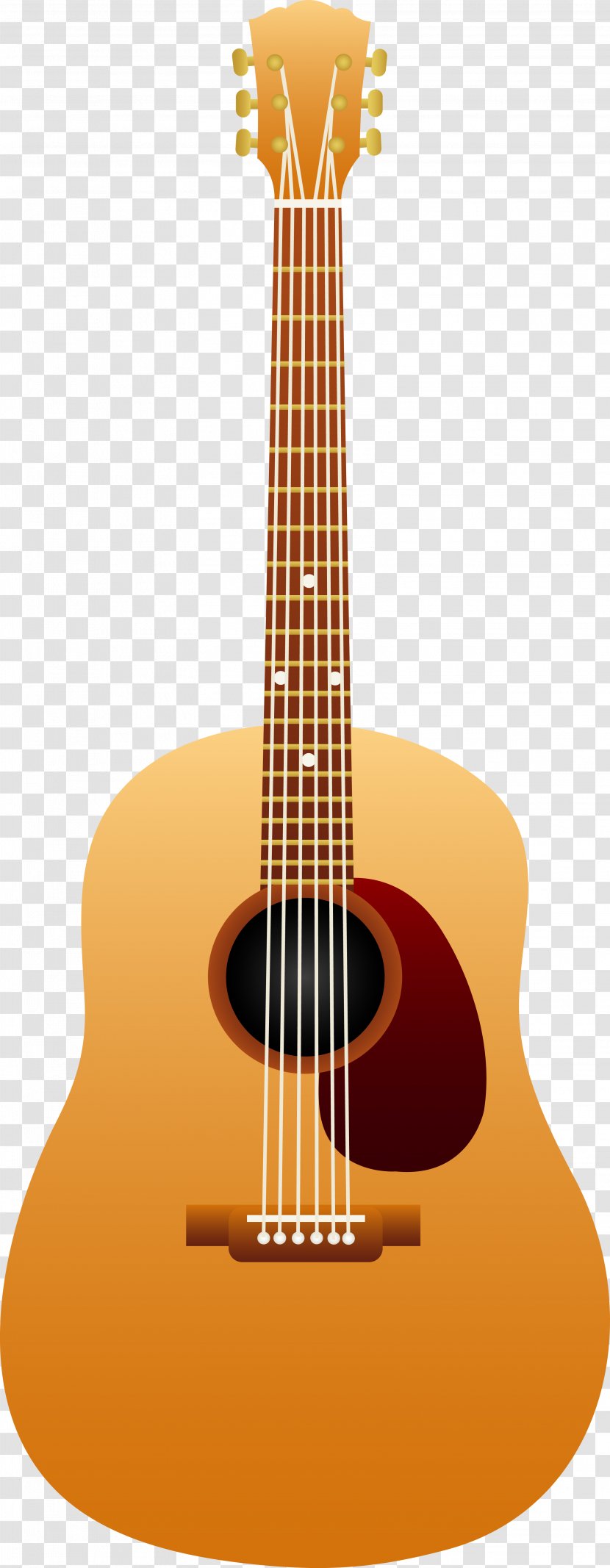 Steel-string Acoustic Guitar Clip Art - Flower - Guitars Cartoon Transparent PNG