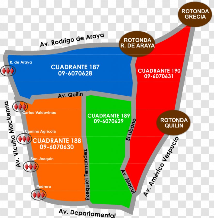 Plan Cuadrante De Seguridad Preventiva Carabineros Chile - Text - Design Transparent PNG