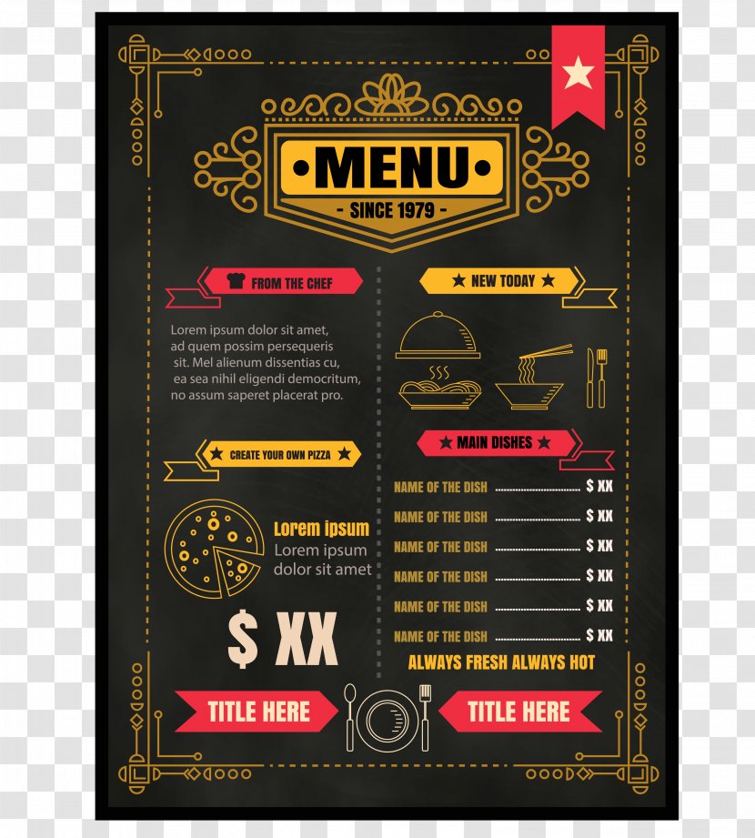 Fast Food Hamburger Menu Restaurant - Stock Photography - Vector Fast-food Transparent PNG