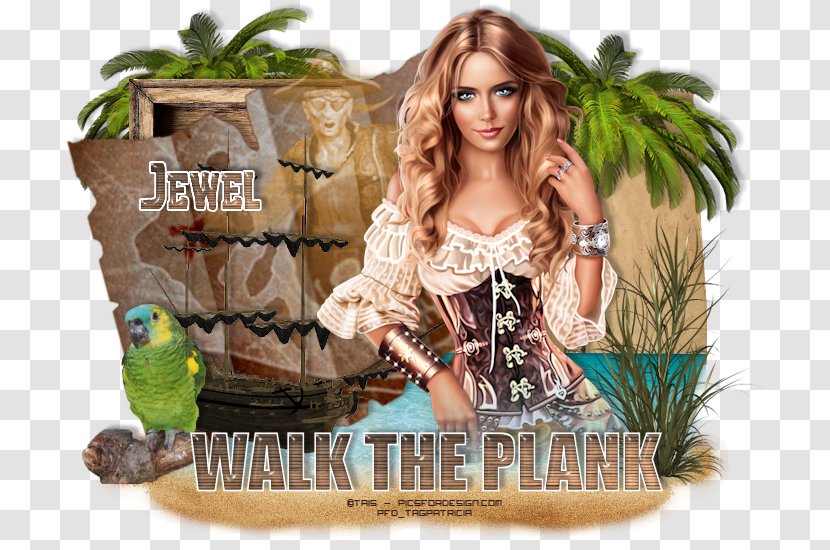 Palm Trees Beach - Walk The Plank Transparent PNG