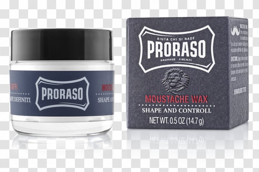 Moustache Wax Beard Proraso Shaving - Hot Oil Transparent PNG