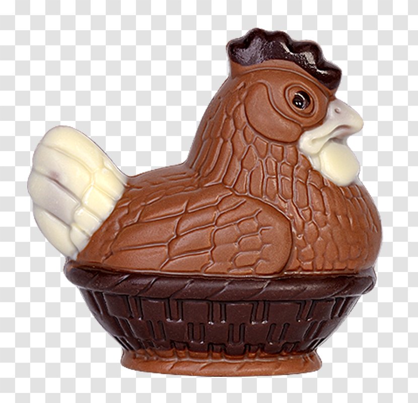 Rooster Hen Ceramic Easter Mold - Chicken Transparent PNG