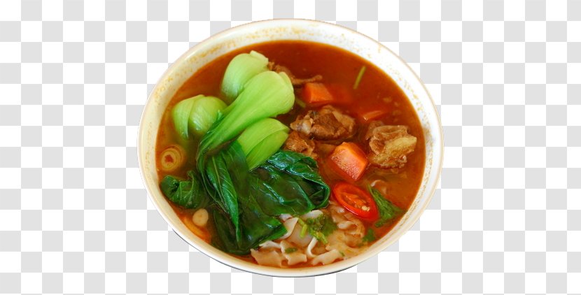 Beef Noodle Soup Bxfan Rixeau Canh Chua Kimchi-jjigae Curry Mee - Asian Food - Tomato Vegetable Noodles Transparent PNG