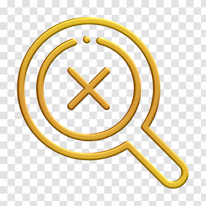 Not Found Icon Search Icon Error Icon Transparent PNG