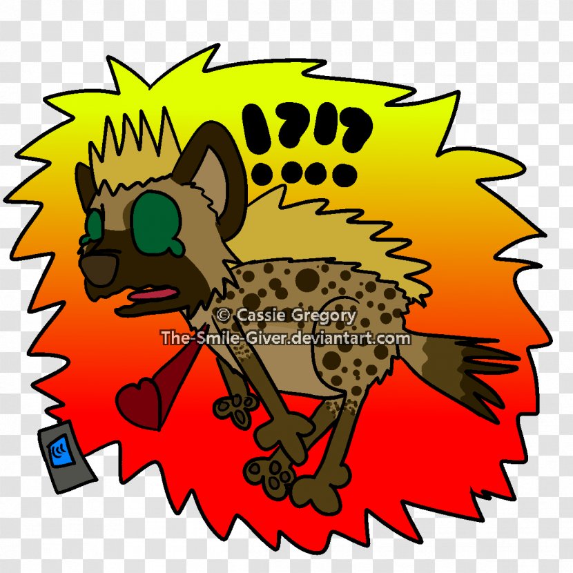 Visual Arts Cartoon Clip Art - Snout - Hyena Transparent PNG