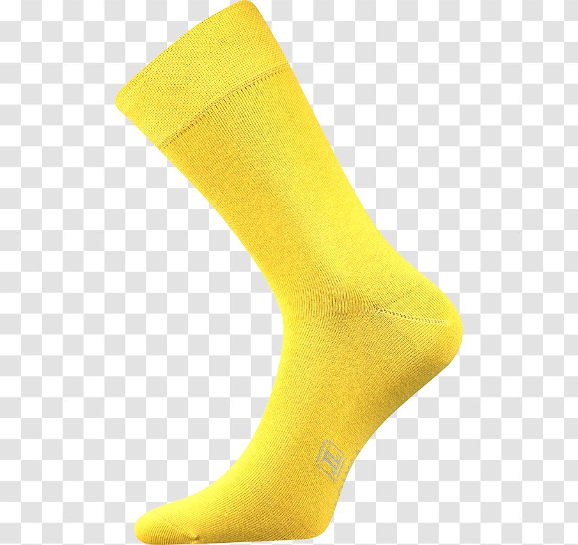 Sock Yellow - Design Transparent PNG
